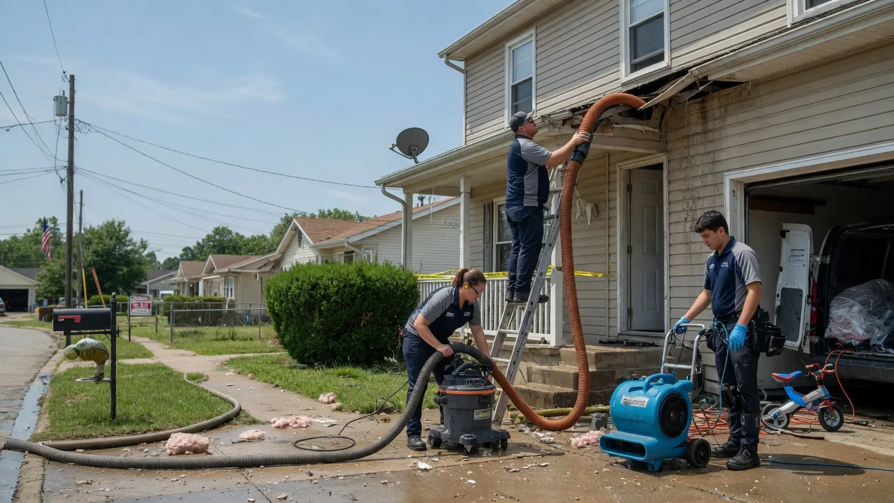 Water Damage Restoration in Monon, IN near me
